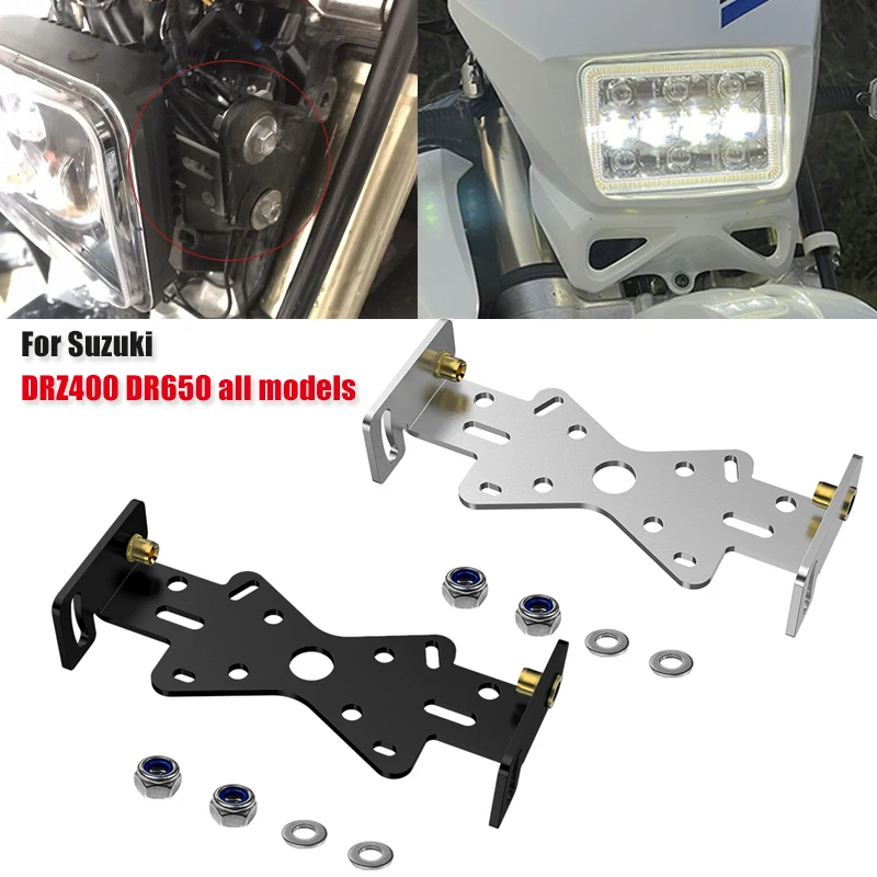 Крепежный кронштейн DR-650 DRZ400 для фар мотоциклов SUZUKI DR 650 4x6 Drz400