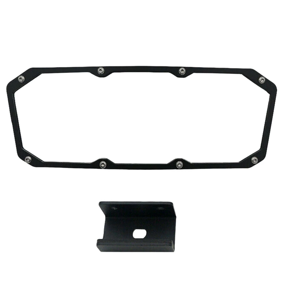 

1XMarine Лодка ATV квадратное стекло высокого разрешения зеркало заднего вида с широким углом безопасности 28 см x 11 см