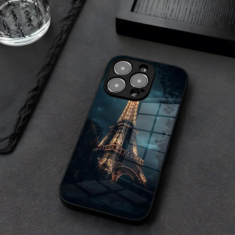 Чехол для телефона из закаленного стекла iPhone 14 13 16 12 15 11 Pro XS Max Plus Mini SE2020 чехол