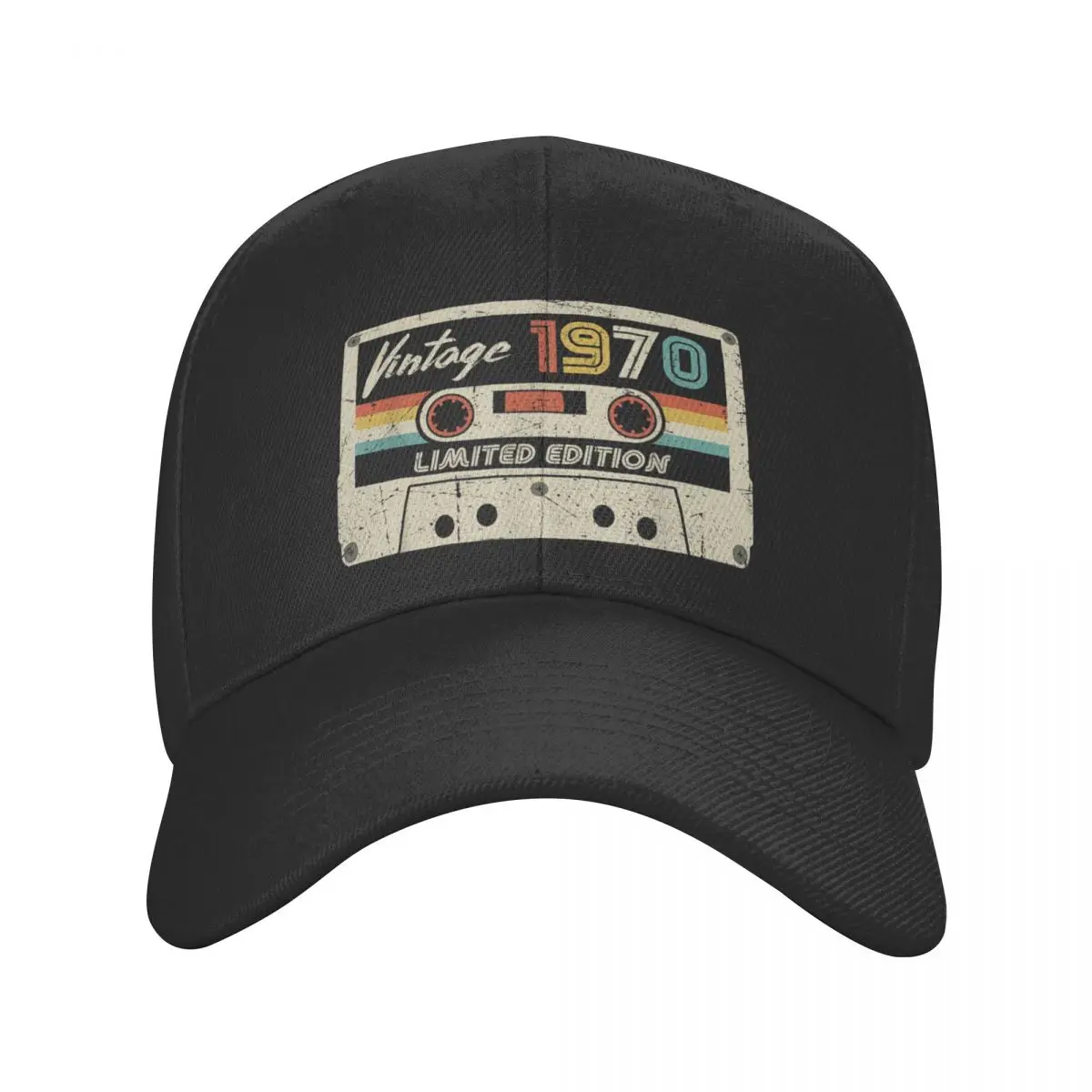 

Vintage 1970 Baseball Cap Women Men Adjustable Retro Cassette 52th Birthday 52 Years Gift Dad Hat Performance Spring Hats