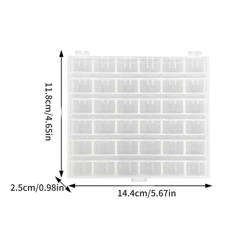 Набор из 38 предварительно намотанных ниток для шпуль шпульки швейной машины с