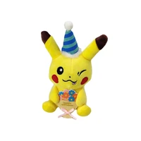 cartoon pokemon bouquet cake pikachu plush keychain pendant couple backpack decoration doll mini cute birthday gift for children