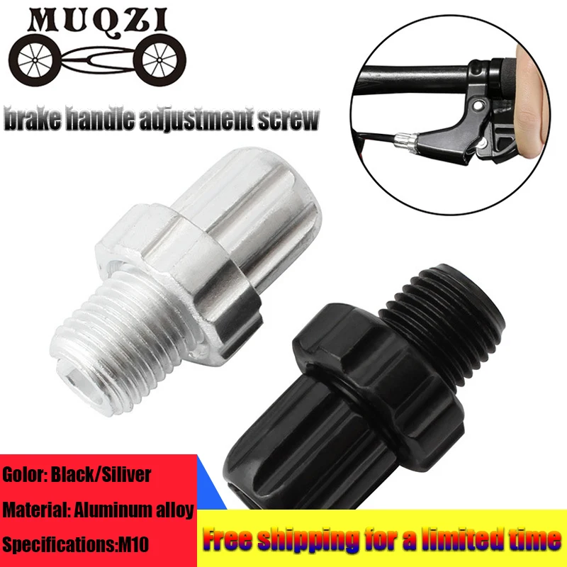 

2PCS M10 Bolt Aluminum Alloy Brake Handle Adjustment Screw Adjustment Nut for Bicycle Mountain Bike Brake Nut Threaded
