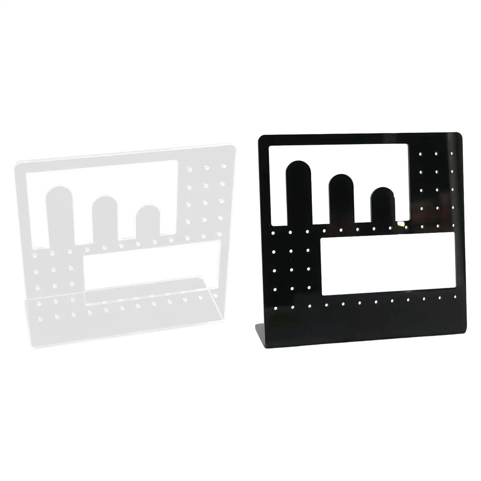 

Earring Holder Stand Freestanding Jewelry Storage Rack Hanging Display Holder Storage for Shop Showcase Bracelet Rings