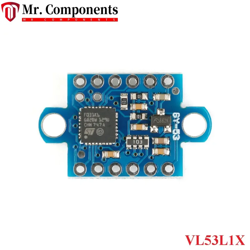 1PCS GY-53 VL53L1X Sensor Module Laser ToF Time Flight Ranging Rang Sensors GY 53 Serial Port PWM Output STM32