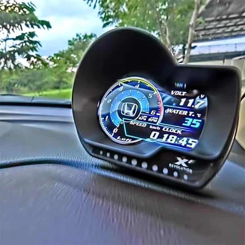 Автомобильный OBD-метр Lufi XF универсальный цифровой спидометр умные цифровые