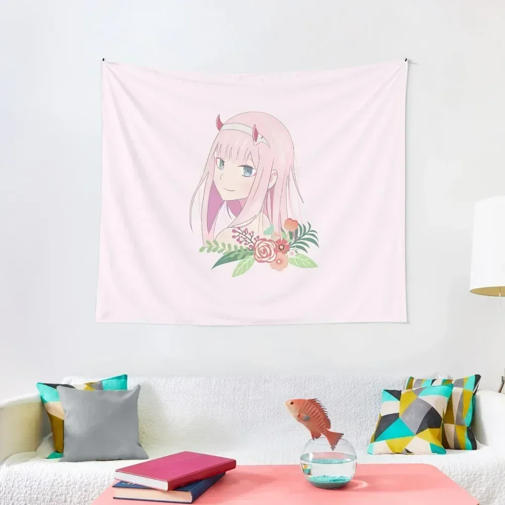 Zero Two Darling in the Franxx гобелены украшения для декора комнаты корейский стиль
