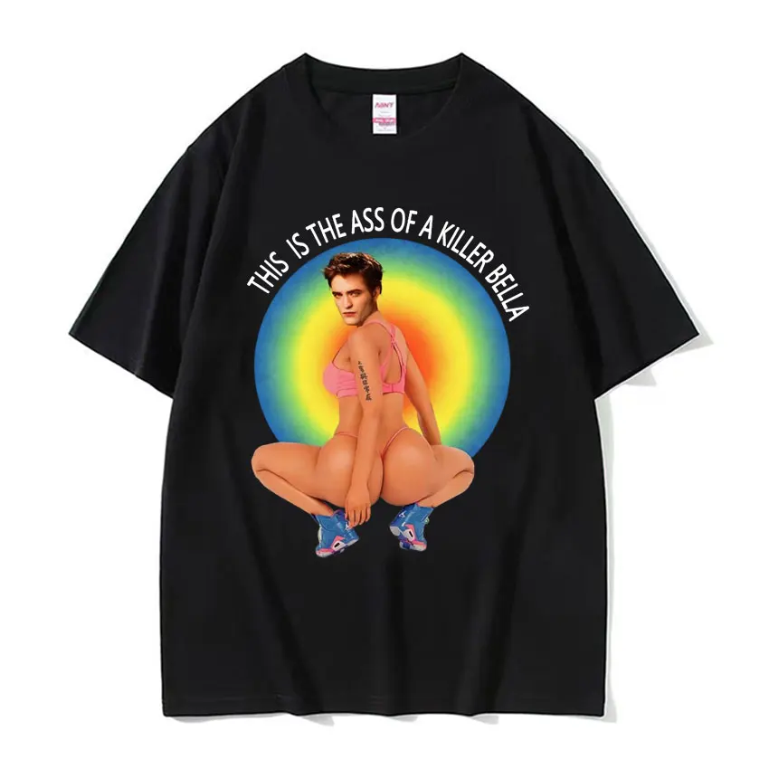 Футболка с надписью &quotThe Ass of A Killer Bella Meme&quot