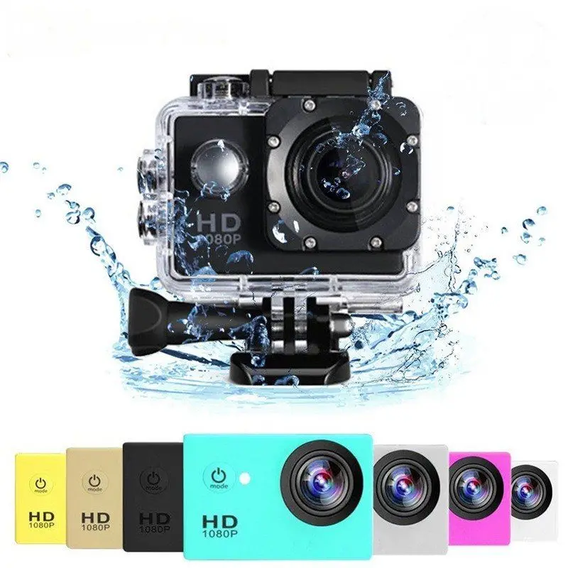 

Спортивная видеокамера HD 1080p, экшн-камера DVR, Самая Дешевая Видеокамера SJ4000, водонепроницаемая Подарочная Спортивная Dv-камера с поддержкой ...