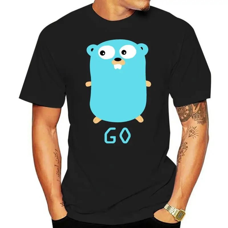 

Футболка мужская с круглым вырезом, с синим логотипом