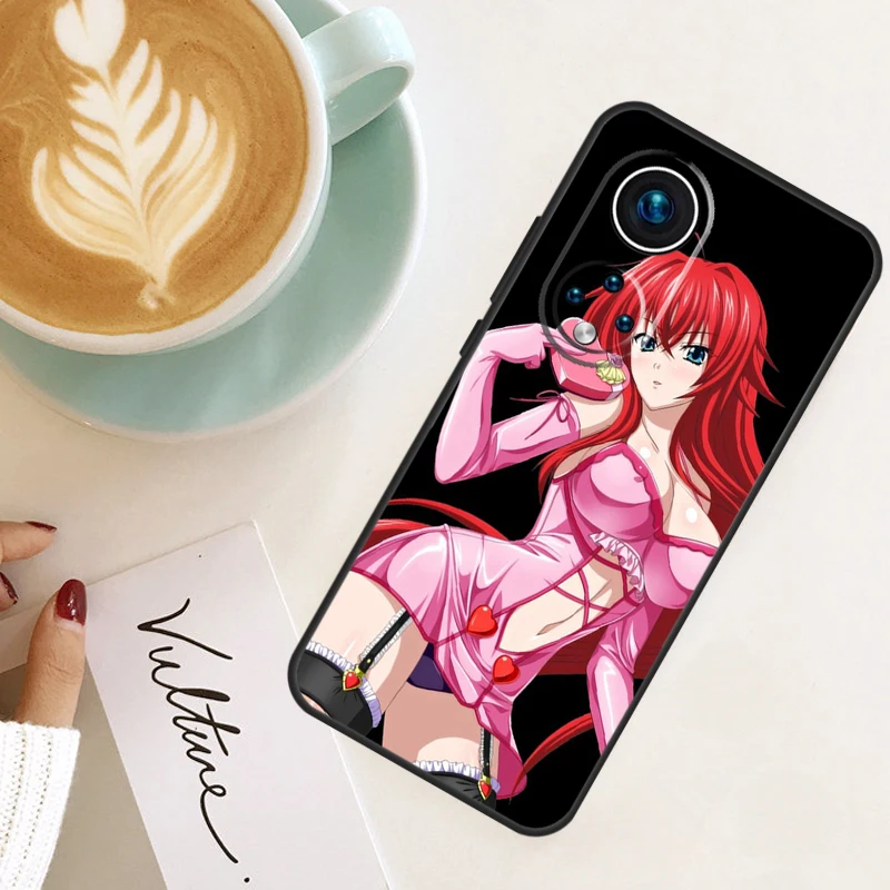 Чехол Rias Gremory для старшей школы DxD Honor 50 8X 9X 10i чехол Huawei P30 Lite P20 P40 P50 Pro Nova 5T |