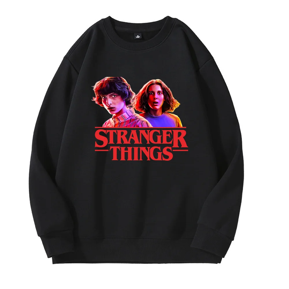 

O-neck Pullover Harajuku Y2k Crew-neck Pullovers Long Sleeve Sweatshirt Unisex Large Size Black Tops Hellfire Club Sweatshirts