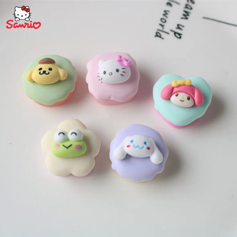 

Kawaii Sanrio Hello Kitty My Melody Cinnamoroll Cartoon Resin Diy Phone Case Keyboard Accessories Digital Decorate Material