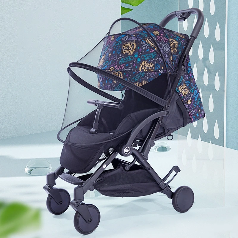 

Universal Baby Stroller Mosquito Net Stroller Pushchair Accessories Mosquito Net Summer infants Pushchair Shield Nets 43×100 cm