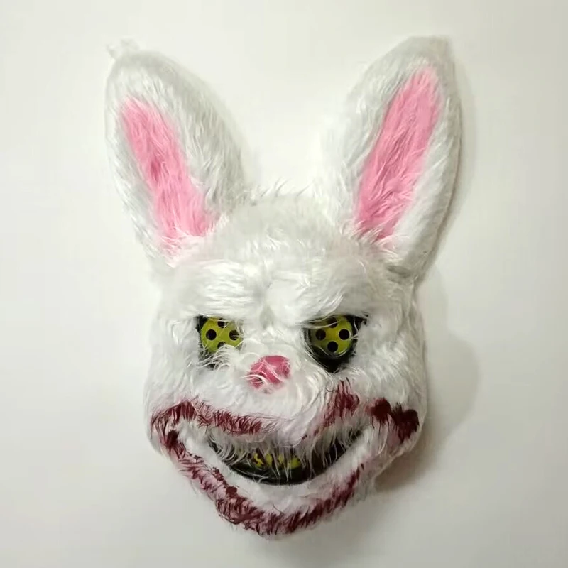 1 шт. страшная маска на Хэллоуин кровавого кролика медведя ужасная для взрослых