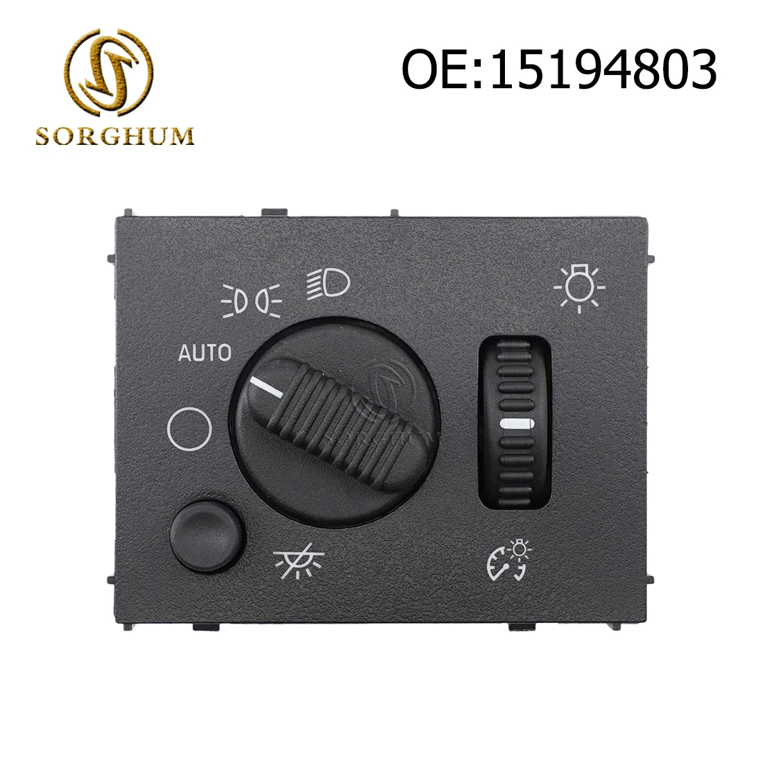 

Sorghum Auto Headlight Switch Headlamp Center Console Dimmer Switch For Chevy Silverado GMC Sierra Yukon 15194803 19381535
