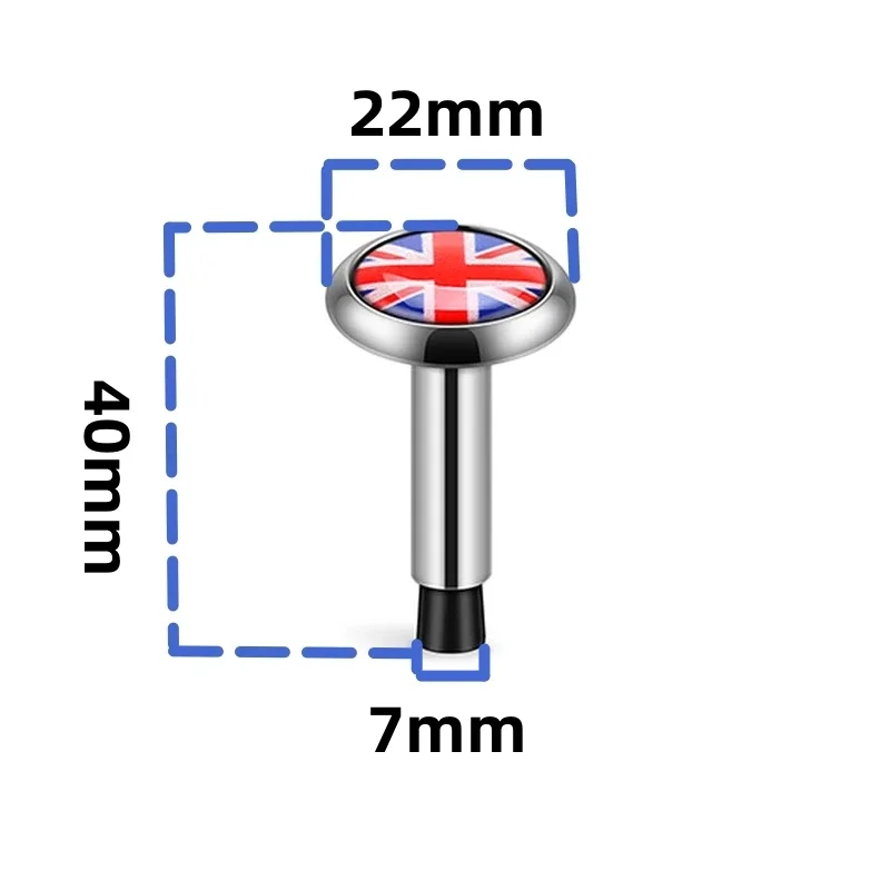 1 шт. металлическая кнопка для дверного замка мини-купера JCW F53 F54 F55 F56 F60 R50 R55 R56 R57 R60