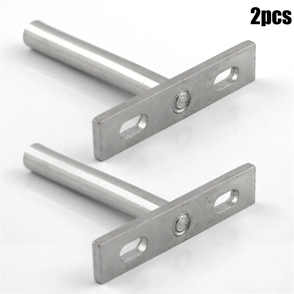 

2pc T Shape Concealed Shelf Bracket Floating Wall Shelf Support Invisible Mounted Nail Fixed T Holder Heavy Duty Furniture Frame