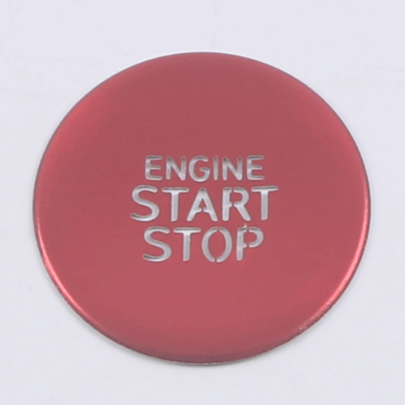 

Для Hyundai Elantra CN7 2021 2022, кнопка запуска двигателя, крышка, кольцо, наклейка, внутренняя отделка из алюминиевого сплава