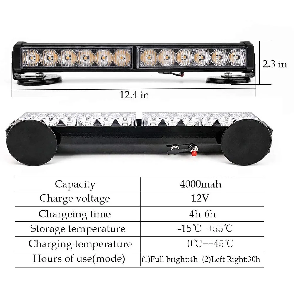Беспроводные светодиодсветодиодный сигнальные огни 12 светодиодов для