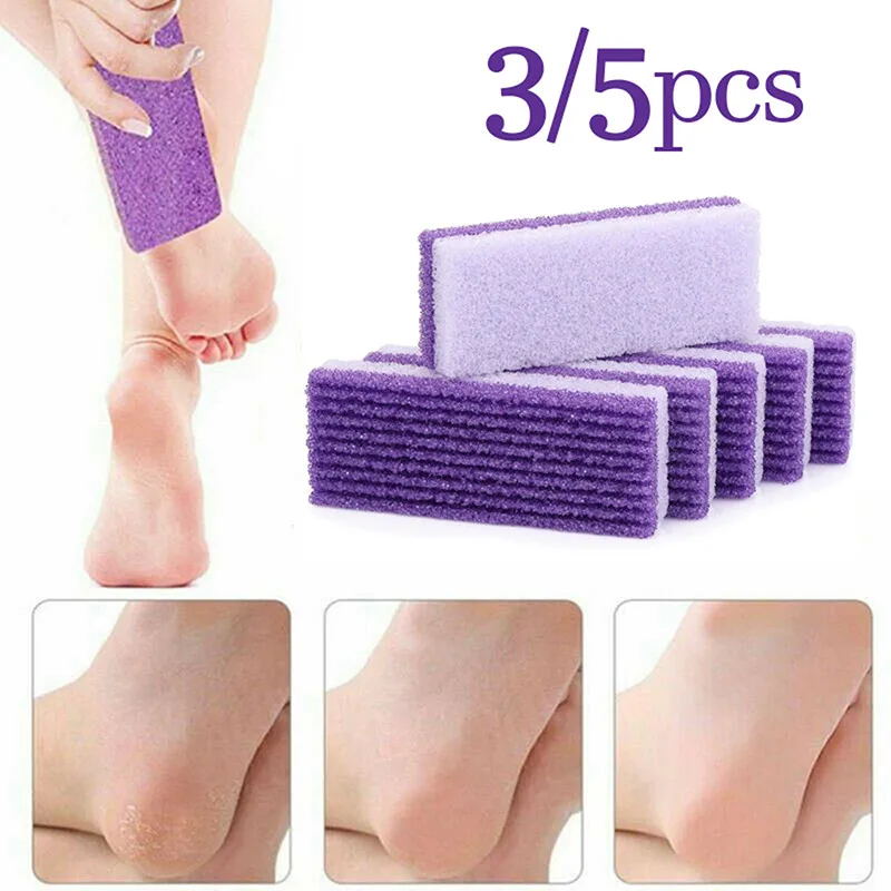 3/5 шт. многоразовые губки для удаления огрубевшей кожи