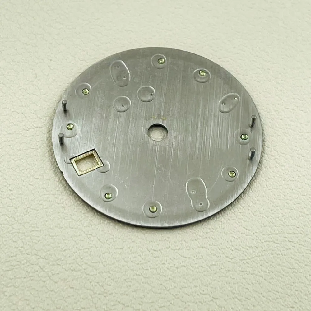 Watch accessories NH35A movement literal green luminous mechanical watch NH35 dial diameter 28.5mm