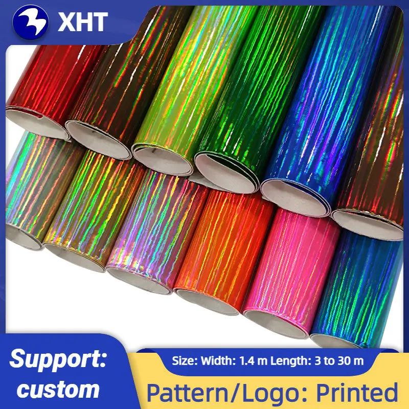 

4pcs 20x30cm Holographic Glossy PU Synthetic Leather Fabric Sheet for Making Shoe/Bag/Handbag/Earring/Craft