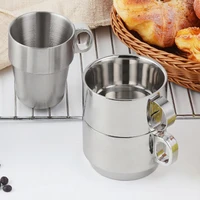 stainless steel mugs diminutive easy to carry european style stainless steel water bottles for gift