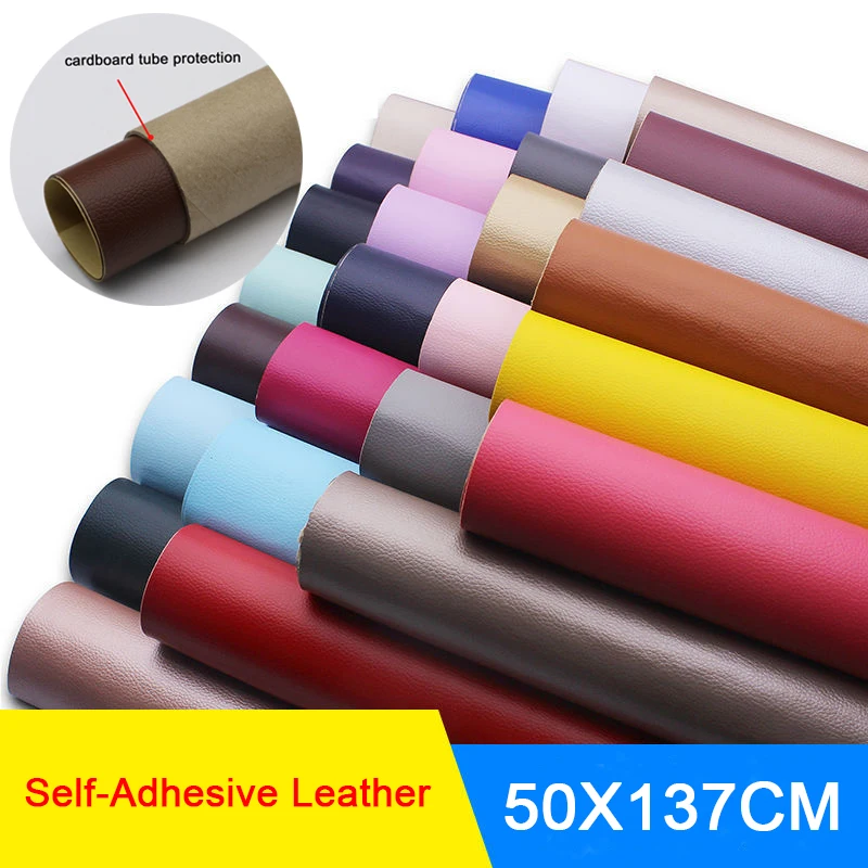 

Car Stickers Faux Leather Sofa Sticker Sheets Handbag Fabric Self-Adhesive Leather PU On Car Diy Repair Kit Craft For Furniture