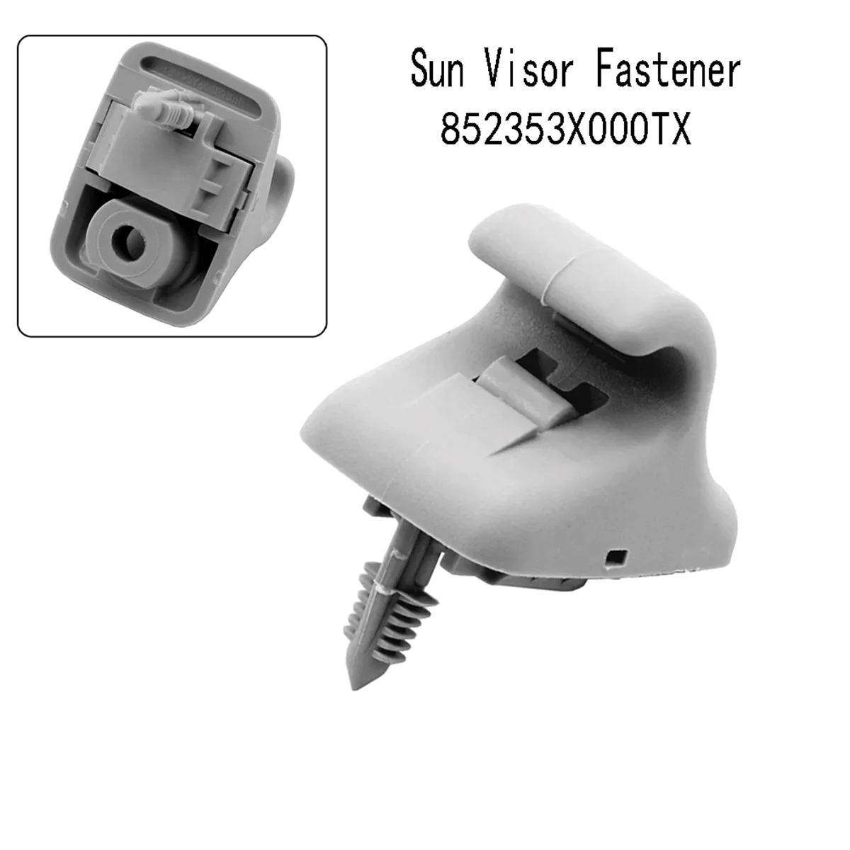 Фиксатор солнцезащитного козырька для Hyundai Elantra MD Veloster ACCENT I30 852353X000TX 2 шт.