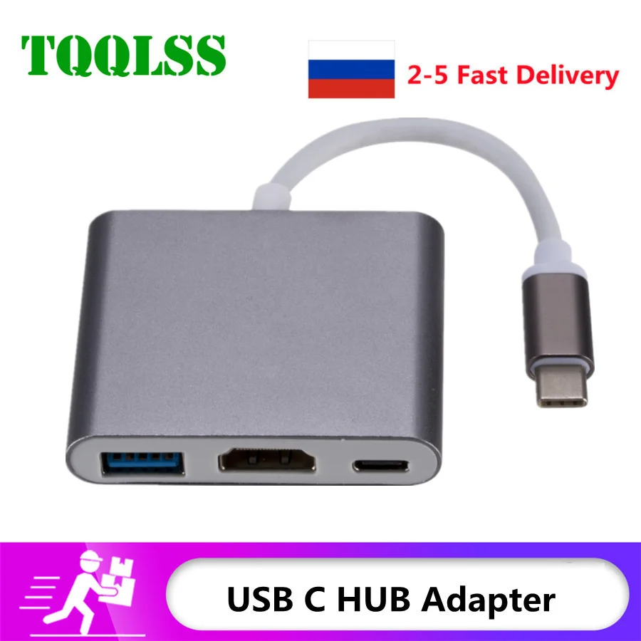 Thunderbolt 3 Adapter USB Type C Hub HDMI-compatible 4K support Samsung Dex mode USB-C Dock with PD for MacBook Pro/Air 2021