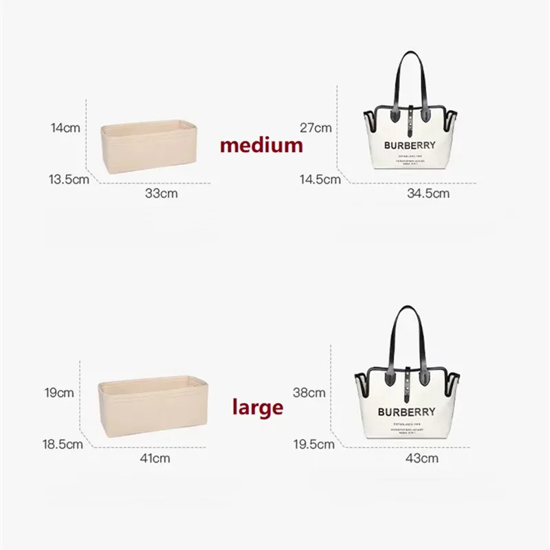 [Продажа только внутренней сумки] сумка-Органайзер для Burberry органайзер ремня