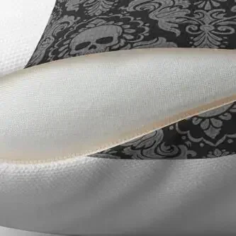 Декоративная подушка Skull Damask 30x30 см