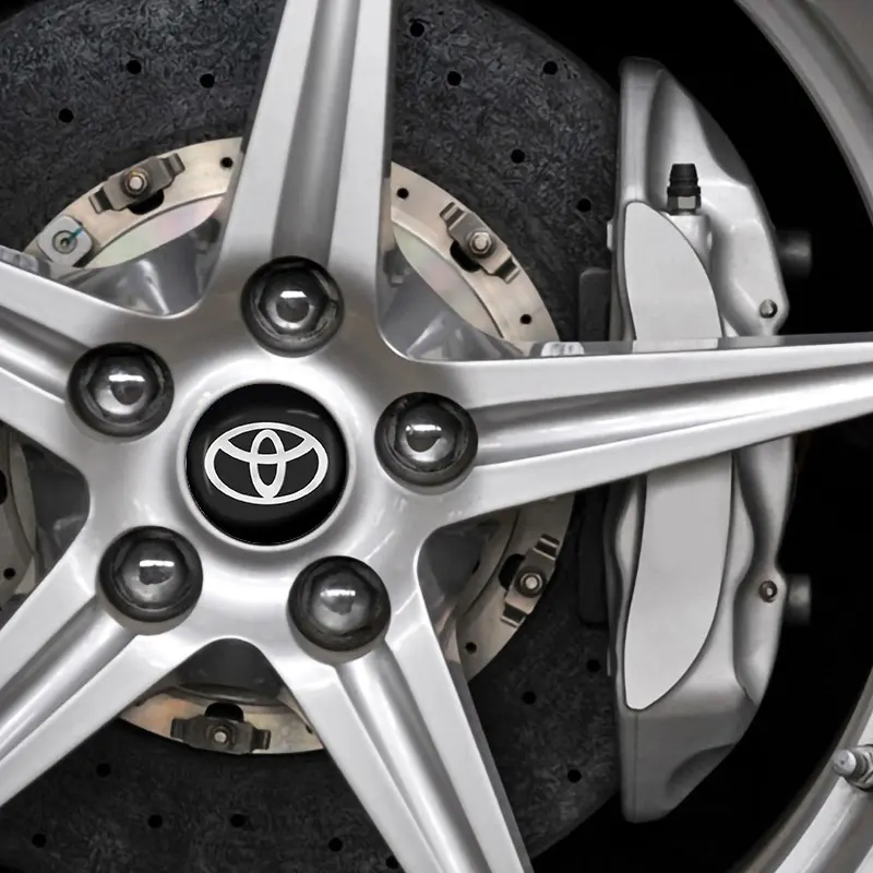 56 мм крышки для колесных дисков с эмблемой ступицы для Toyota GT86 Auris Corolla CHR Yaris Aygo Prius RAV4 Camry Verso и т. д.