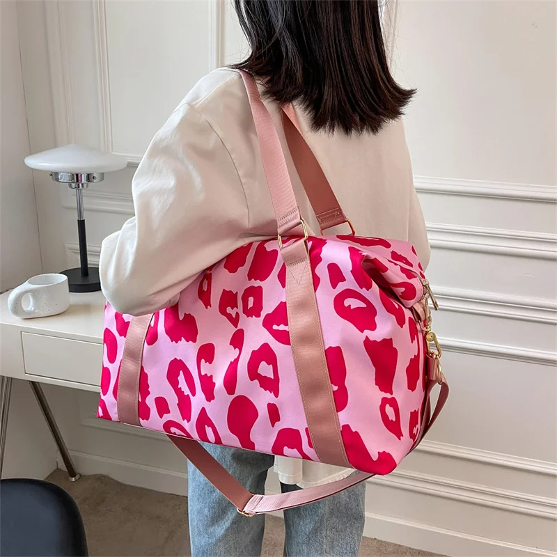 Large Capacity Dry Wet Separation Travel Handbag Woman Fitness Satchel Board Gym Yoga Sport Designer Tote Luggage Waterproof Bag