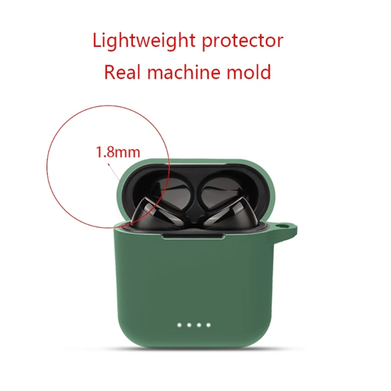 Чехол для наушников TOZO силиконовый ударопрочный