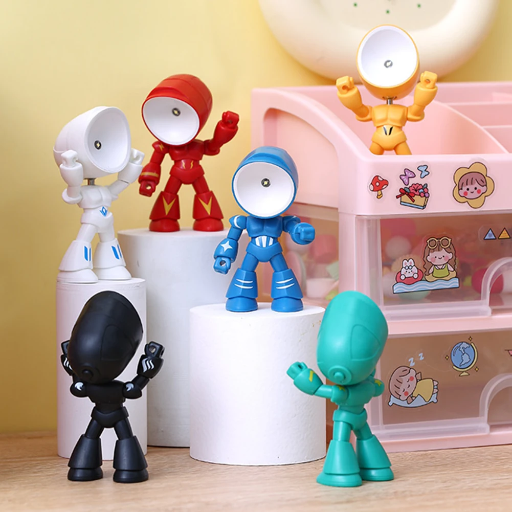 

Светодиодный ночник для детей, складной креативный милый мини-светильник для домашних животных, школьный подарок, защита глаз для ребенка, ...