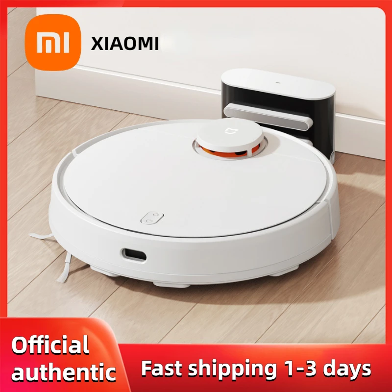 XIAOMI MIJIA Robot Vacuum Mop 3C B106CN 4000Pa Smart Home Appliances LDS Laser Navigation Cleaner Electric Control Water Tank