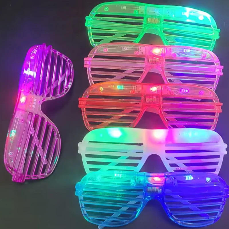 

12/24/36 Pcs LE Glasses Light Up Glow in the Dark Rave Glasses NeonToys Party Favors for Kids Adults Sunglasses Party Supplies