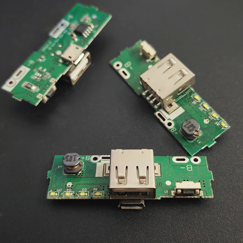 Печатная плата блока питания с микро/USB-выходом от 3 7 В до 5 1 А повышающий модуль