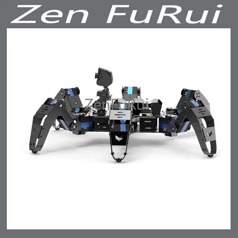 

Applicable To Raspberry Pi Artificial Intelligence Programmable Hexapod Bionic Spider Robot Vision Python Christmas Gifts