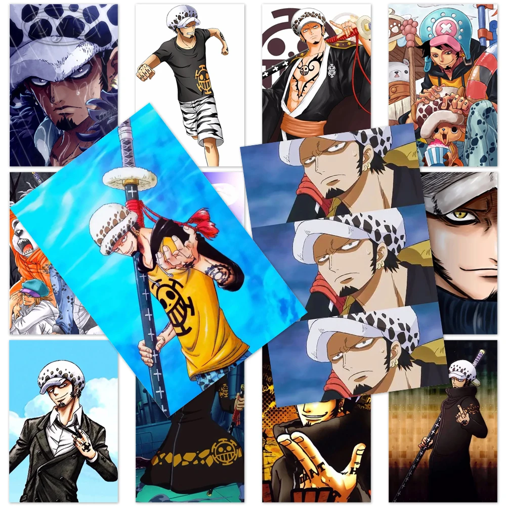 

Настенное искусство цельный плакат модульные картины TrafalgarLaw HD Печатные аниме холст картины украшение для дома в классическом стиле гостин...