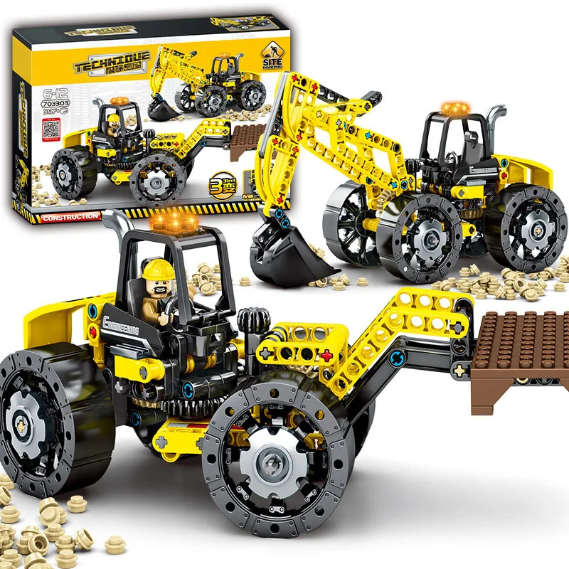 

Конструктор детский «городской техник»