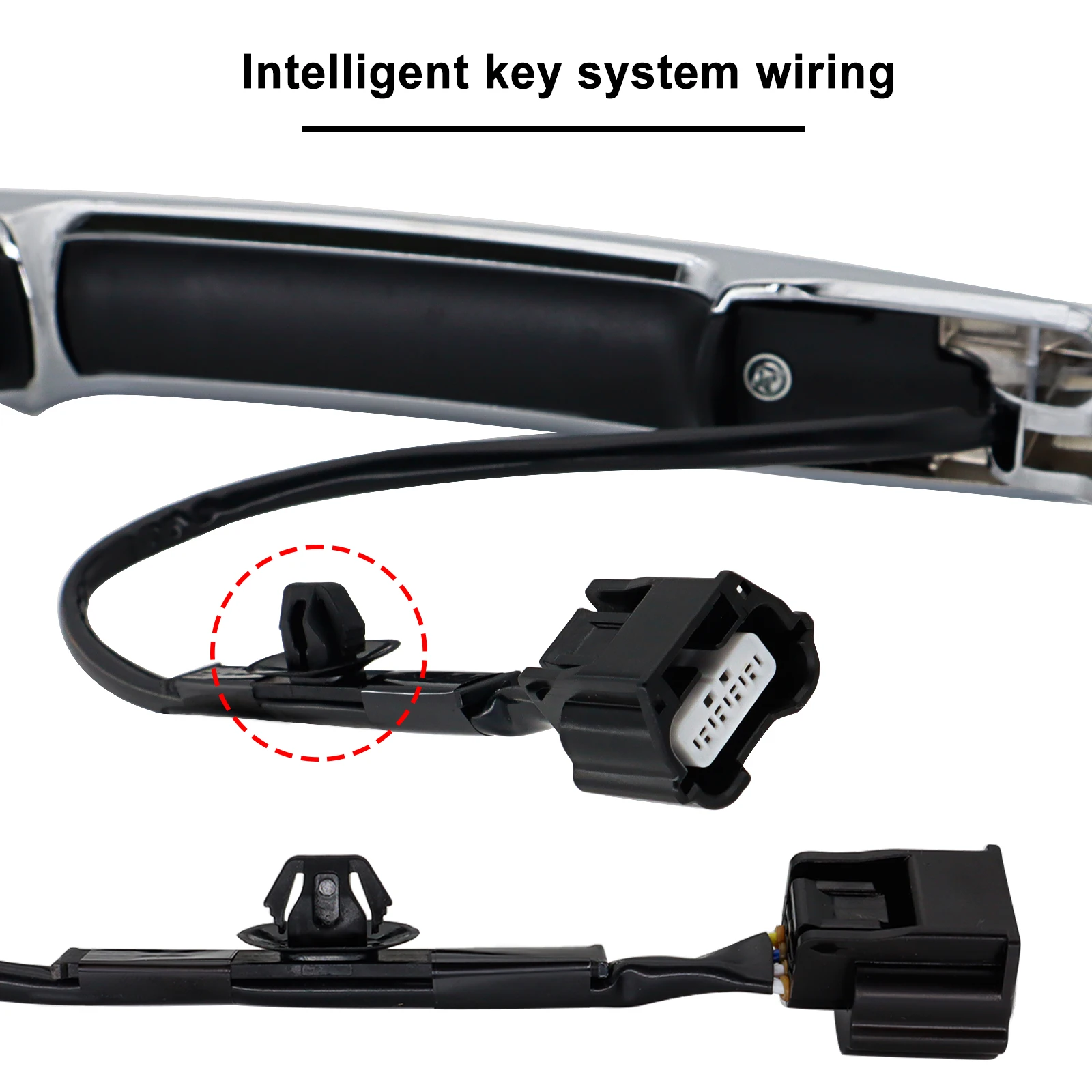 Внешняя дверная ручка автомобиля для Nissan Rogue Murano Infiniti FX35 FX45 передняя система