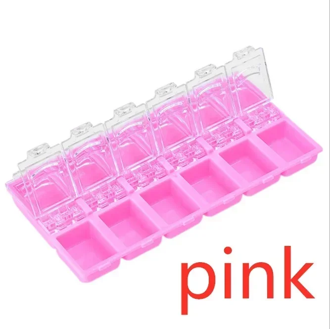 Ящик для хранения украшений ногтей Delysia King с сеткой