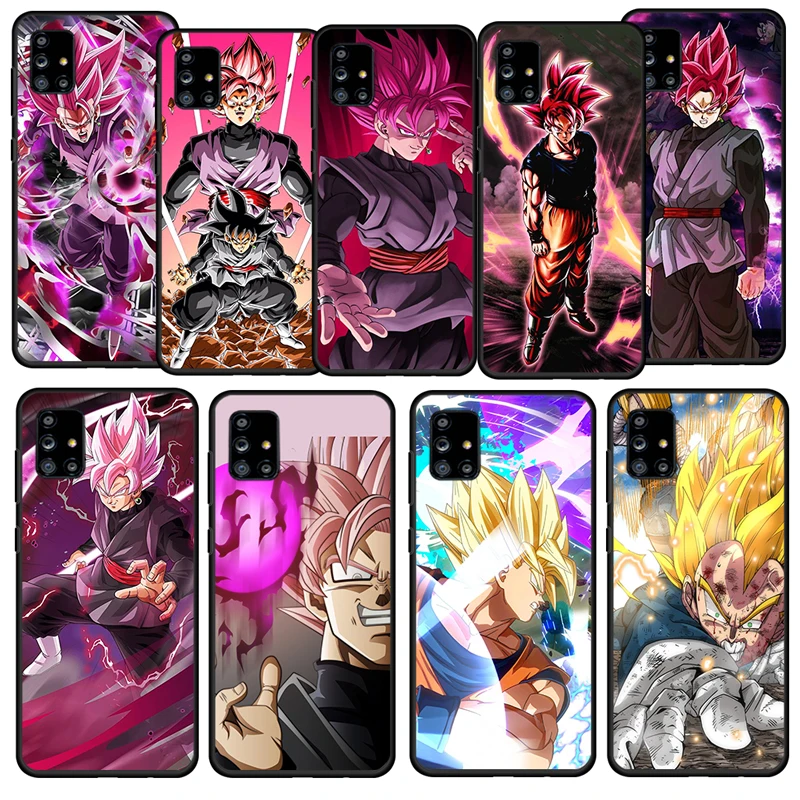 

Anime Dragon Ball Son Goku For Samsung Galaxy A52S A72 A71 A52 A51 A12 A32 A21S 4G 5G Fundas Soft Black Phone Case Capa Coque