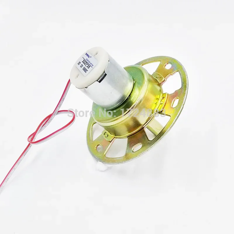Фото Редукторный двигатель с регулятором напряжения SVC, DC12V, длина вала 25 мм и 33 мм, ZD-5KT 32ZY25 №4