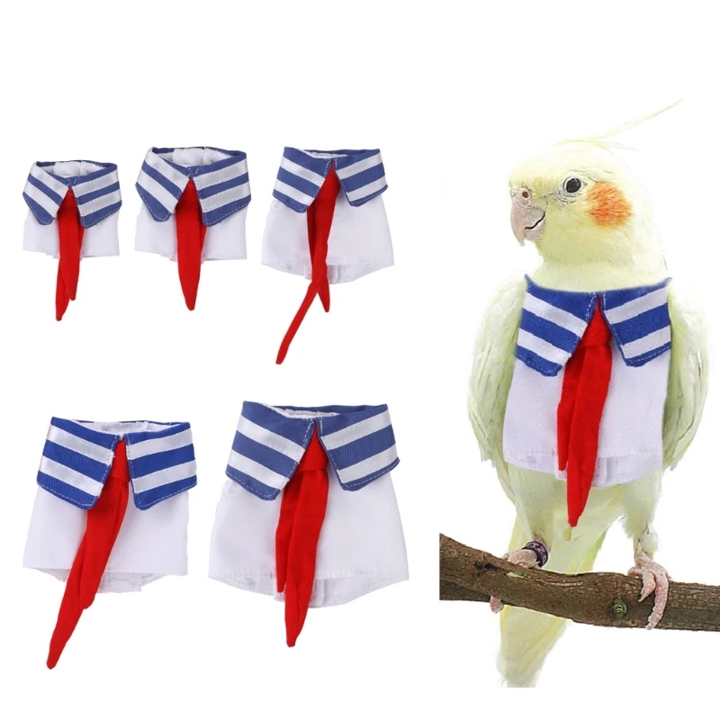 

Одежда для маленьких животных, костюм для питомцев, летающих птиц, школьная форма, милый реквизит для фотосъемки