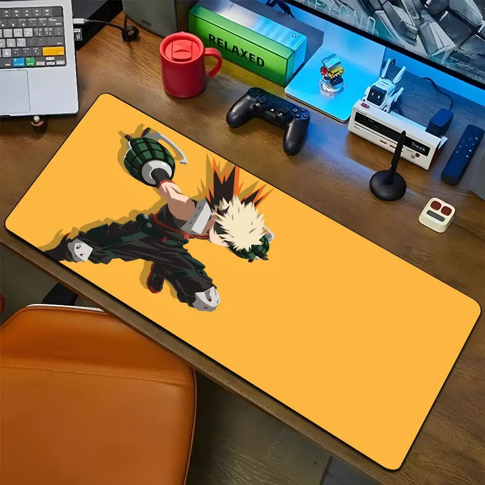 Коврик для мыши B-Bakugou K-Katsuki большой игровой коврик с мультяшным рисунком