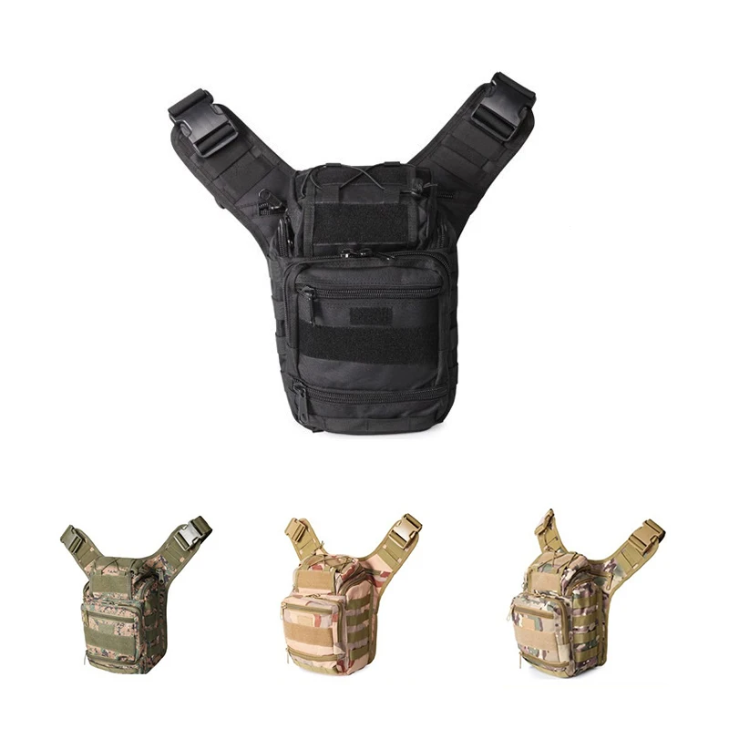 Tactical Leg Bag Drop Thigh  Outdoor Utility Camouflage Tactical Chest Men Pouch Waist Bag Hiking Bum Bag Wholesale